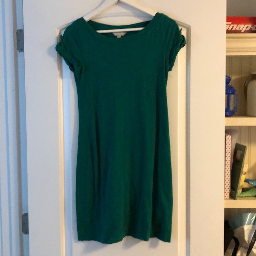 Banana Republic Green cotton dress